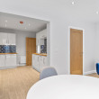 open plan kitchen & living room