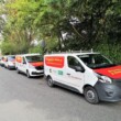 fleet of vans